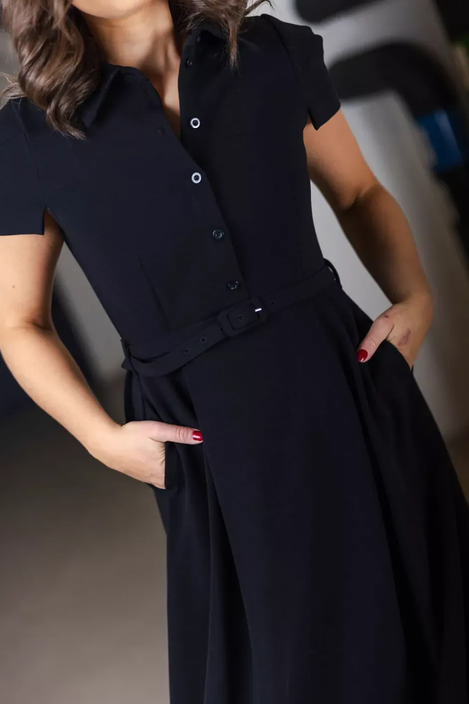 Julie Dress Black^HIIL STUDIO New
