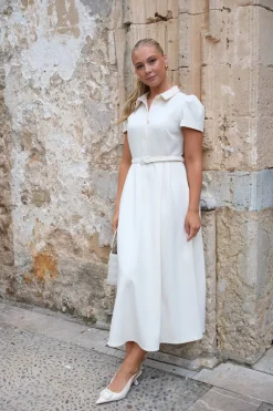 Julie Dress Creme^HIIL STUDIO Online