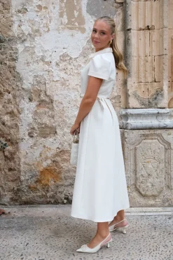 Julie Dress Creme^HIIL STUDIO Online