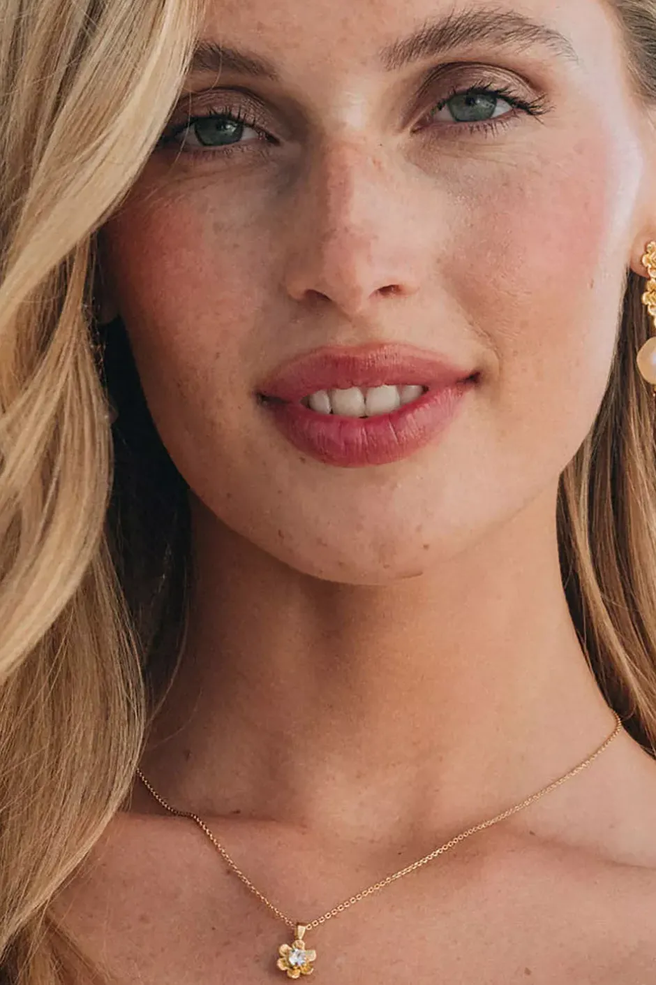Juni Earrings Gold Pearl/Crystal^CAROLINE SVEDBOM Online