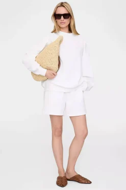 Kam Short Framed Monogram Off White^ANINE BING Fashion