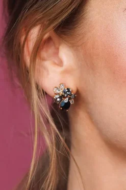 Katie Earrings Gold Black Combo^CAROLINE SVEDBOM Outlet