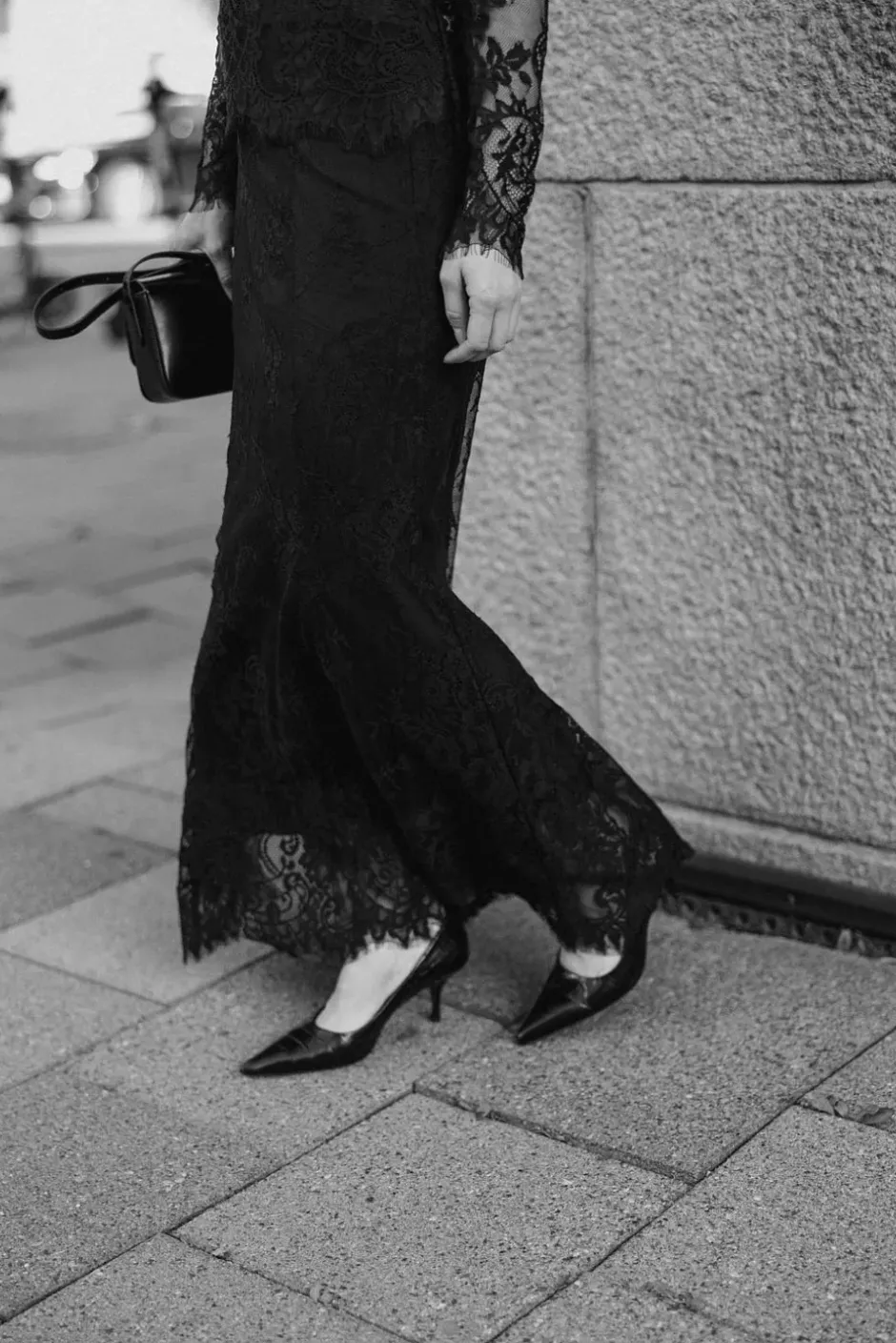 Lace Skirt Black^CARMA Outlet