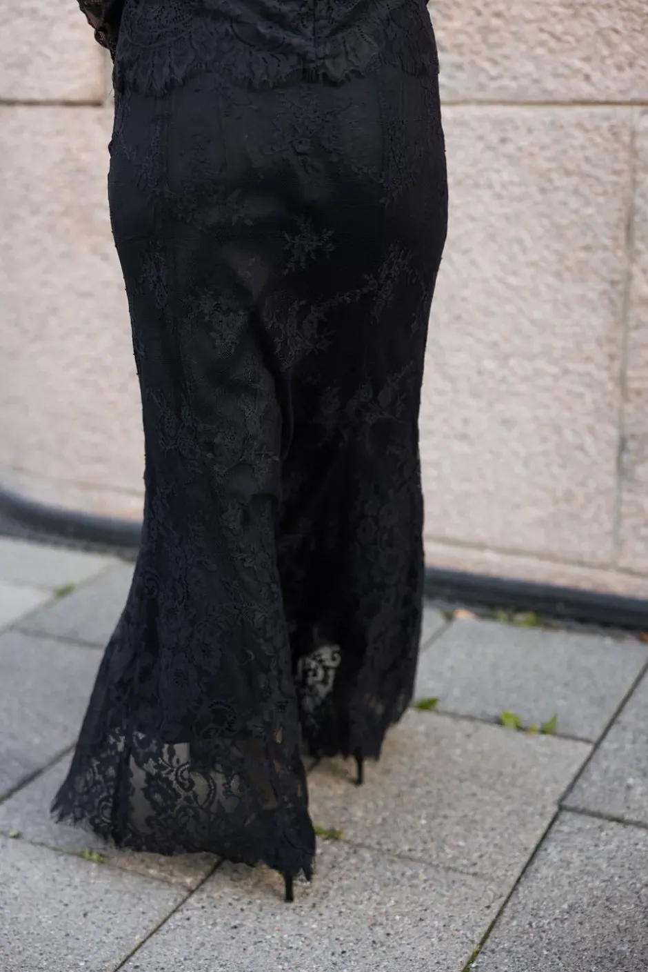Lace Skirt Black^CARMA Outlet