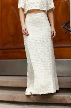 Lace Skirt Vintage White^BY TIMO Sale