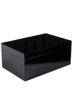 Laquer Jewellery Box Black^DARK Fashion
