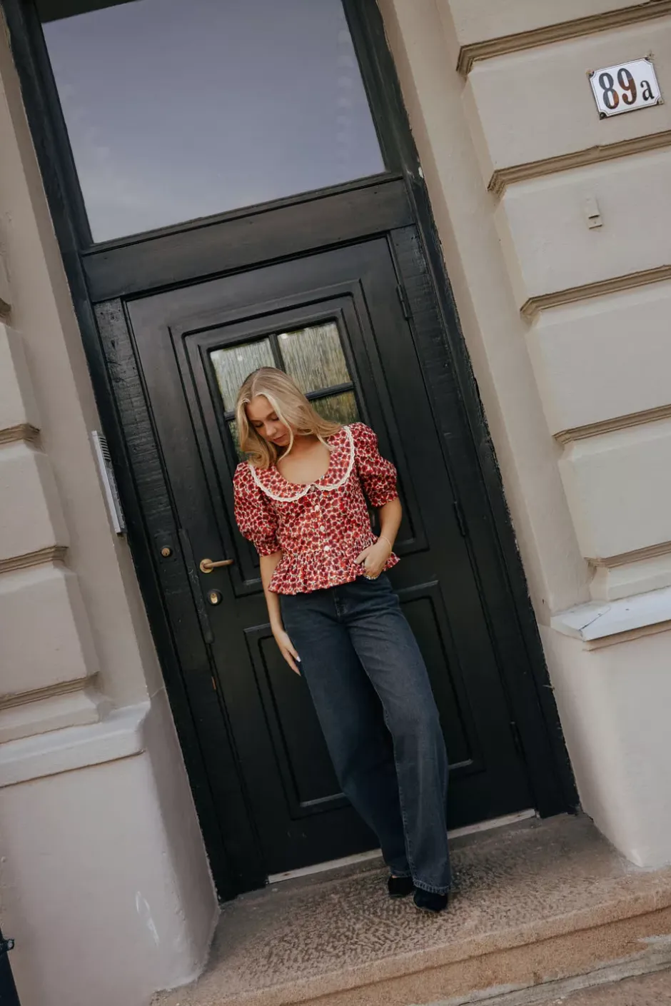 Lauren Dolce Blouse Red^PIA TJELTA Discount
