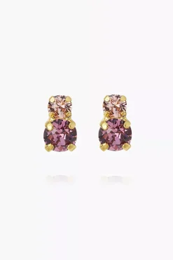 Leah Earrings Gold Rose Combo^CAROLINE SVEDBOM Outlet