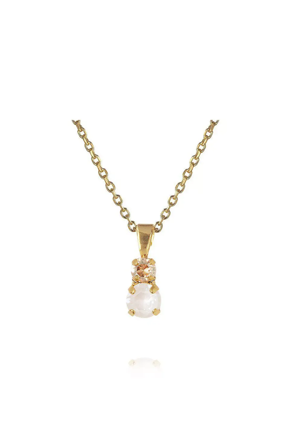 Leah Necklace Gold Electric White Combo^CAROLINE SVEDBOM Fashion