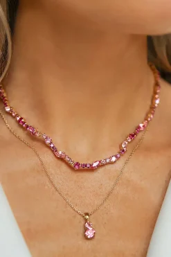 Leah Necklace Gold Rose Combo^CAROLINE SVEDBOM Clearance