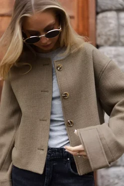 Lena Jacket Olive^CLERMONTE Online