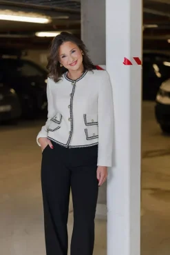 Lesley Blazer Chalk White^ANDIATA Sale