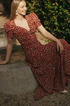 Leslie Dolce Vita Dress Red^PIA TJELTA Clearance