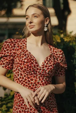 Leslie Dolce Vita Dress Red^PIA TJELTA Clearance
