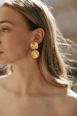 Limei Earrings Gold Plated^TWISTu0026TANGO Outlet