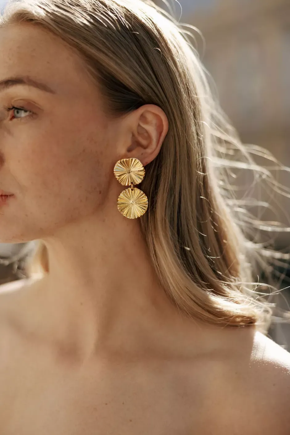 Limei Earrings Gold Plated^TWISTu0026TANGO Outlet