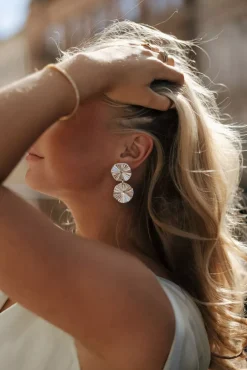 Limei Earrings Silver Plated^TWISTu0026TANGO New
