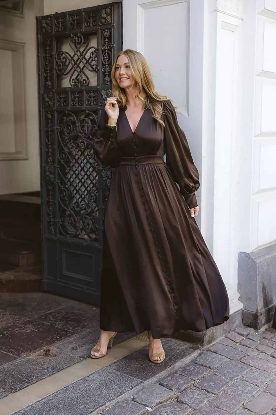 Linea Dress Chocolate Torte^HIIL STUDIO Outlet