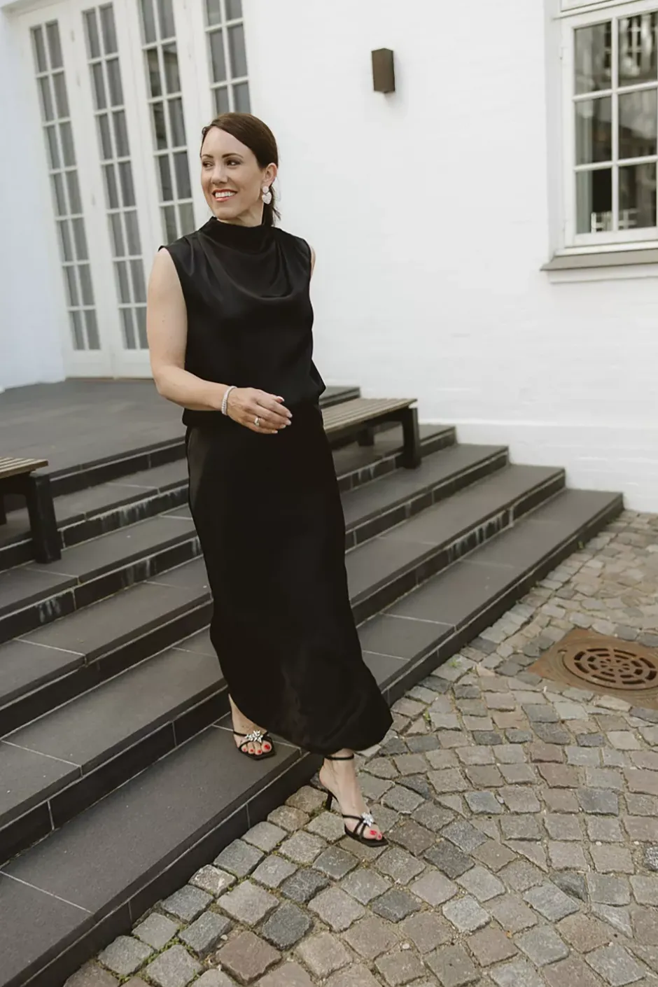Linea Skirt Black^HIIL STUDIO Clearance