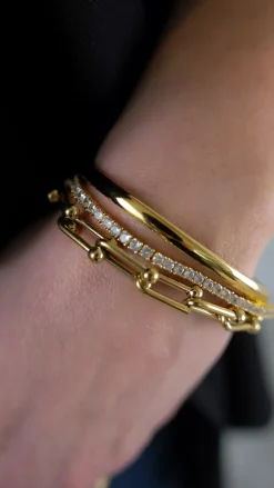 Link Bracelet Gold^HIIL STUDIO JEWELRY Fashion
