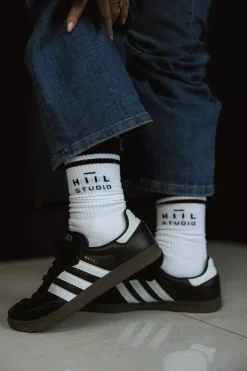 Logo Socks White^HIIL STUDIO Discount