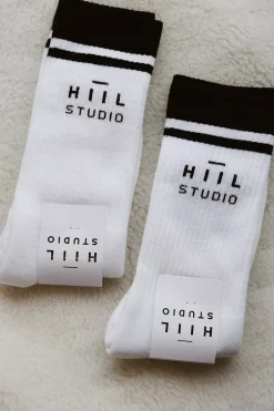 Logo Socks White^HIIL STUDIO Discount