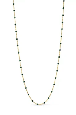 Lola Necklace Petrol Green^ENAMEL COPENHAGEN New