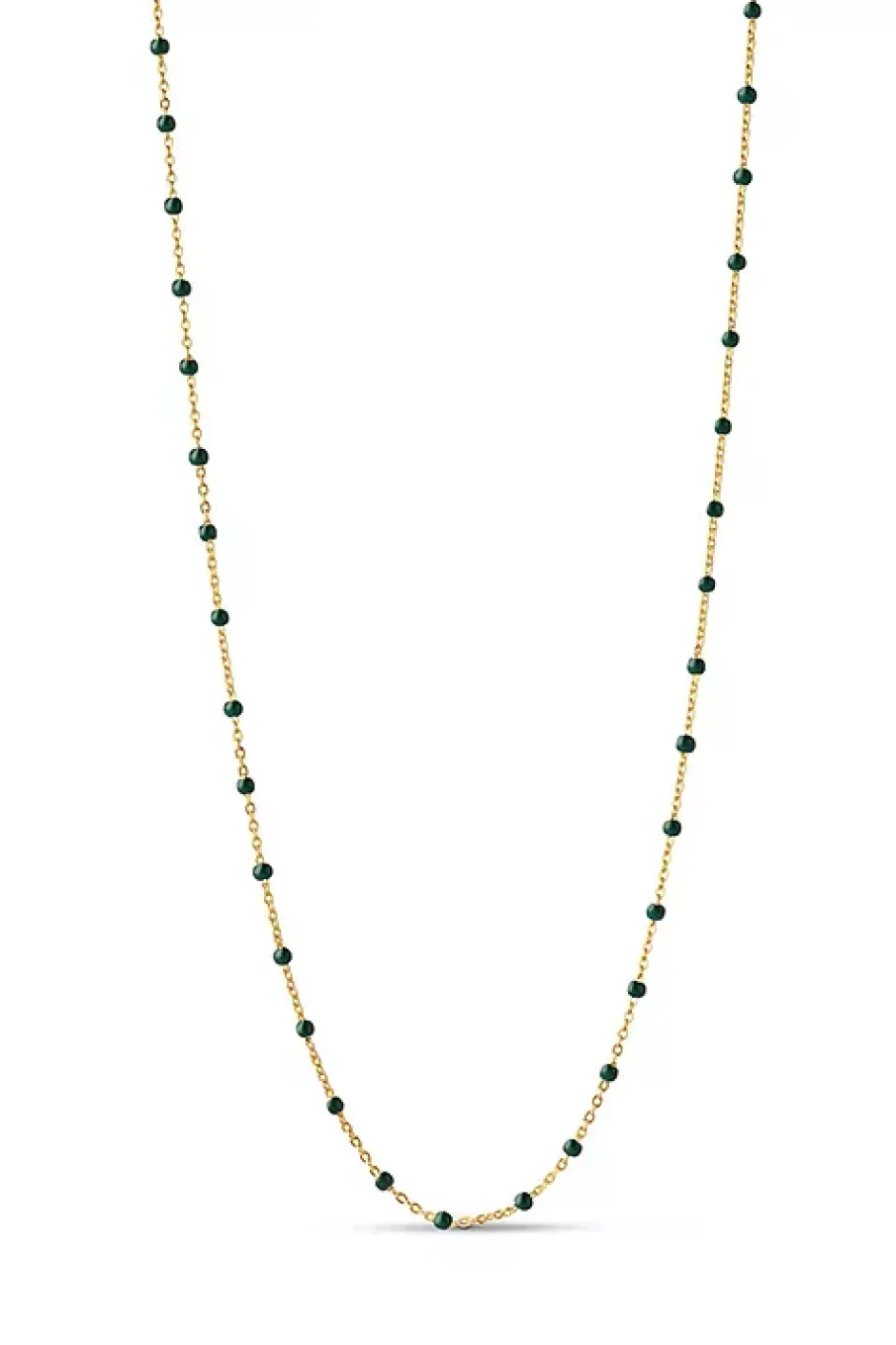 Lola Necklace Petrol Green^ENAMEL COPENHAGEN New