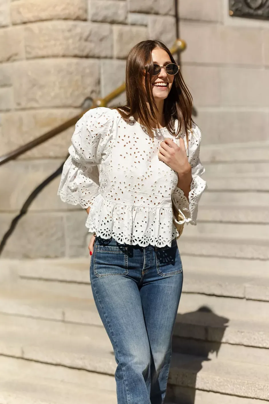 Loreen Top White^TWISTu0026TANGO Clearance