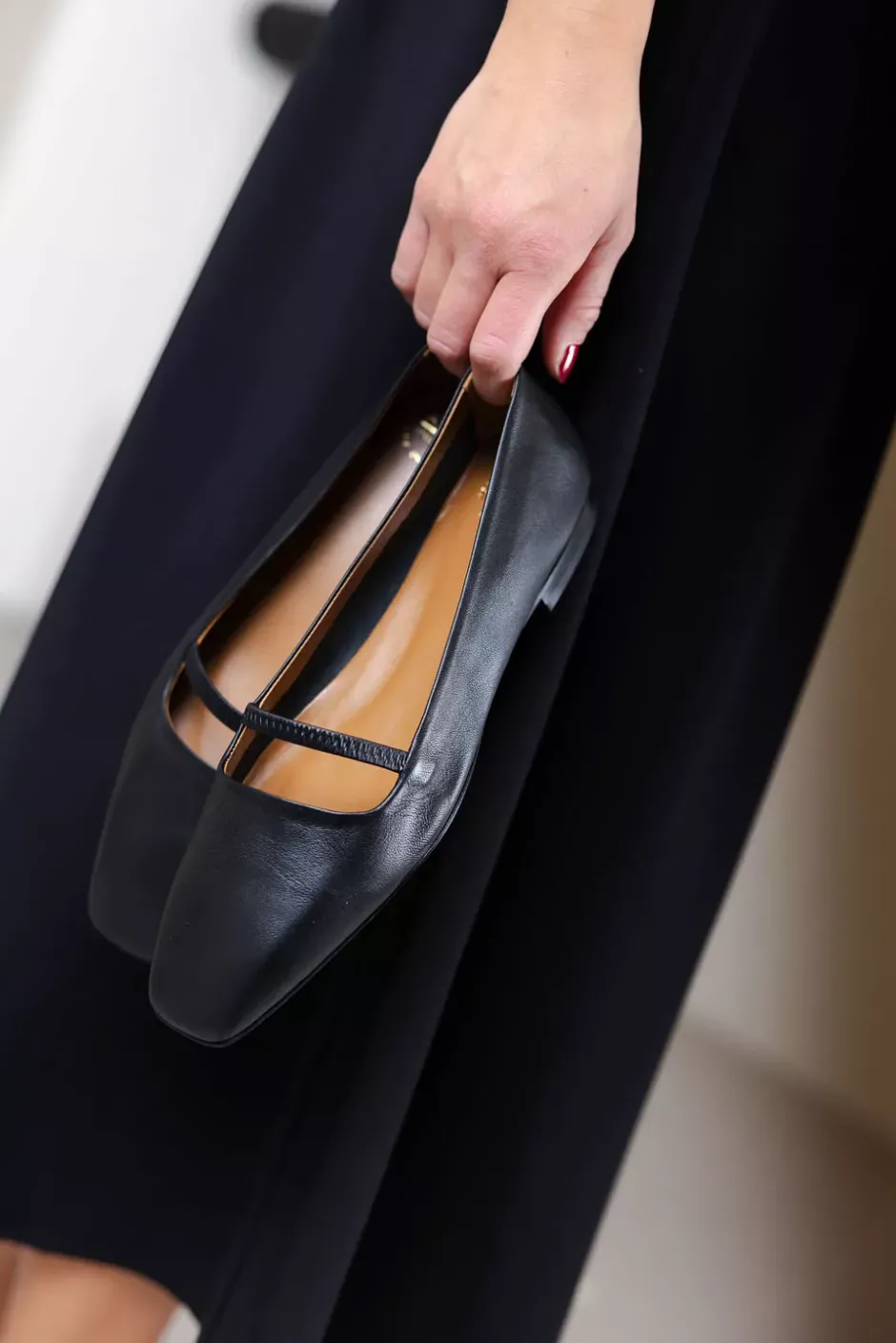 Loria Nappa Ballet Flats Black^ATP ATELIER Best