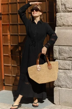 Lotus Dress Black^NECTAR New