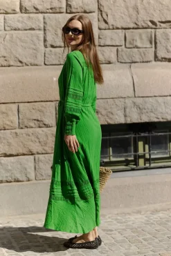 Lotus Dress Goddess Green^NECTAR Outlet