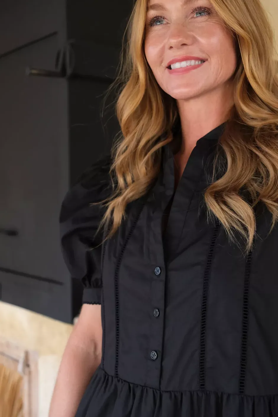 Lucy Dress Black^HIIL STUDIO Fashion