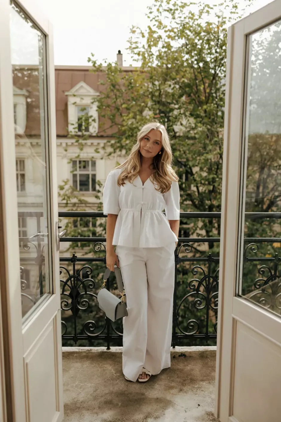 Luna Linen Trouser White^CHRISTIAN AKS Discount