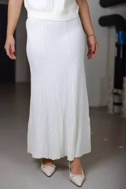 Manon Knitted Skirt Off White^TWISTu0026TANGO Fashion