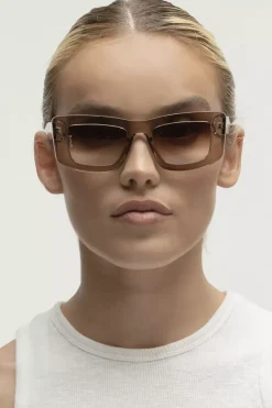 Marsha Trans Olive/Brown Fade^OTRA EYEWEAR Clearance