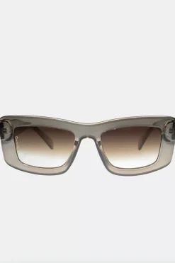Marsha Trans Olive/Brown Fade^OTRA EYEWEAR Clearance