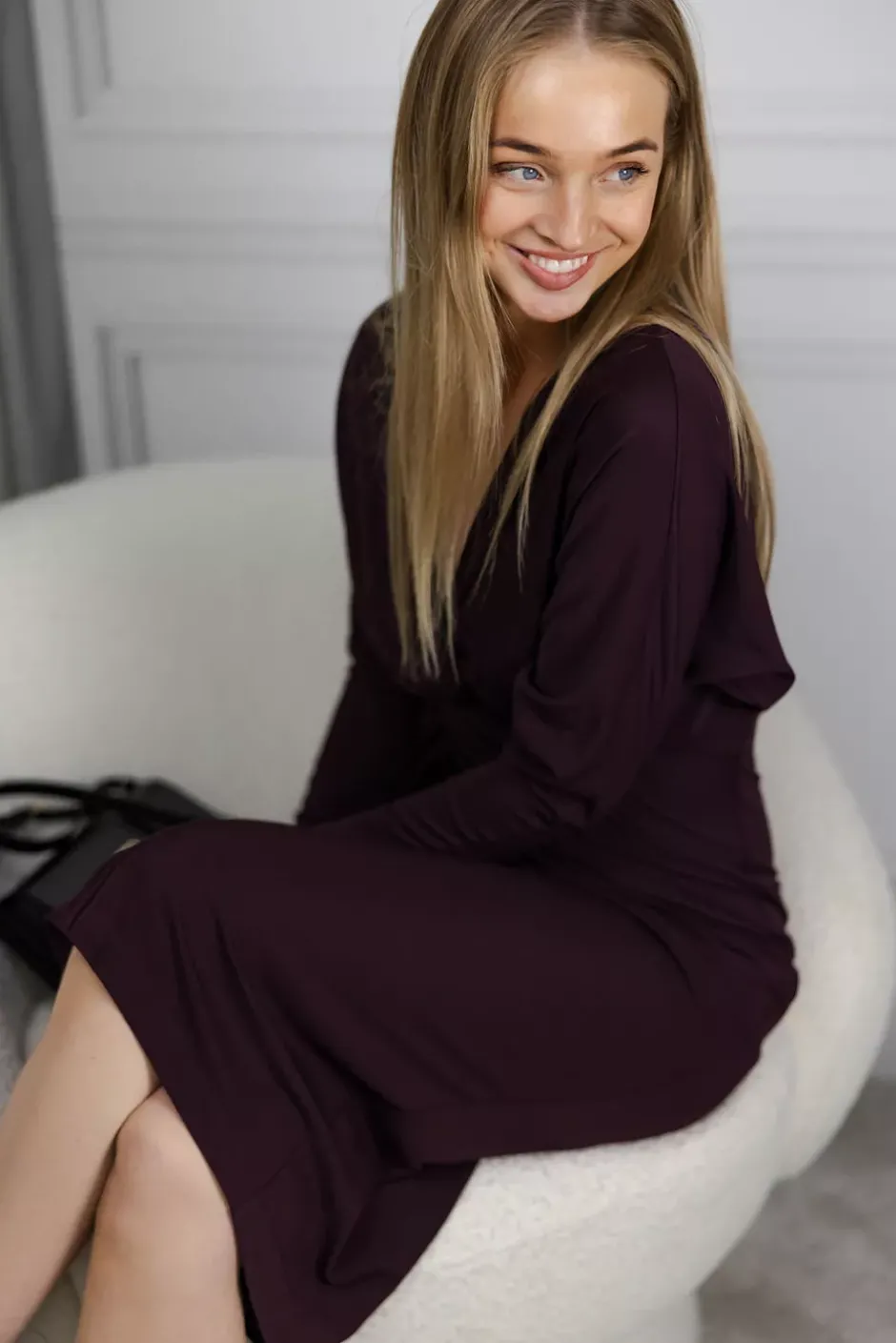 Mathilde Dress Bordeaux^ANINE BING Outlet