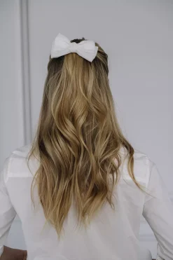 Matt Hair Bow Clip White^HIIL STUDIO Discount
