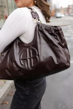 Medium Kate Tote Bordeaux^ANINE BING Clearance