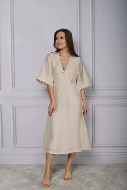 Melanie Dress Cream^MUNTHE Discount