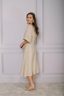 Melanie Dress Cream^MUNTHE Discount