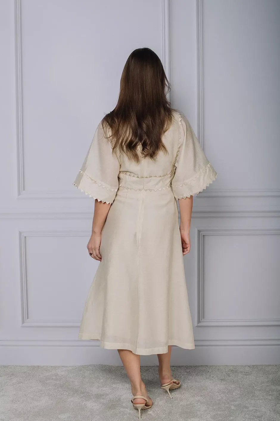 Melanie Dress Cream^MUNTHE Discount