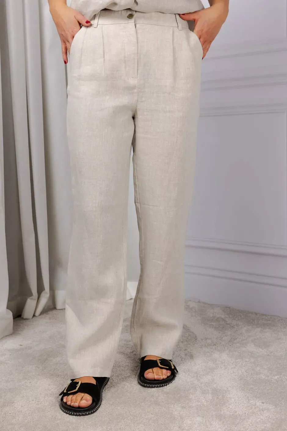 Meloe Trouser Light Camel^SAND Sale