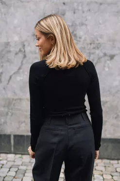 Merino Turtleneck Black^DAGMAR Discount
