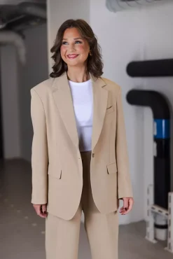 Mia Blazer Camel^HIIL STUDIO Best