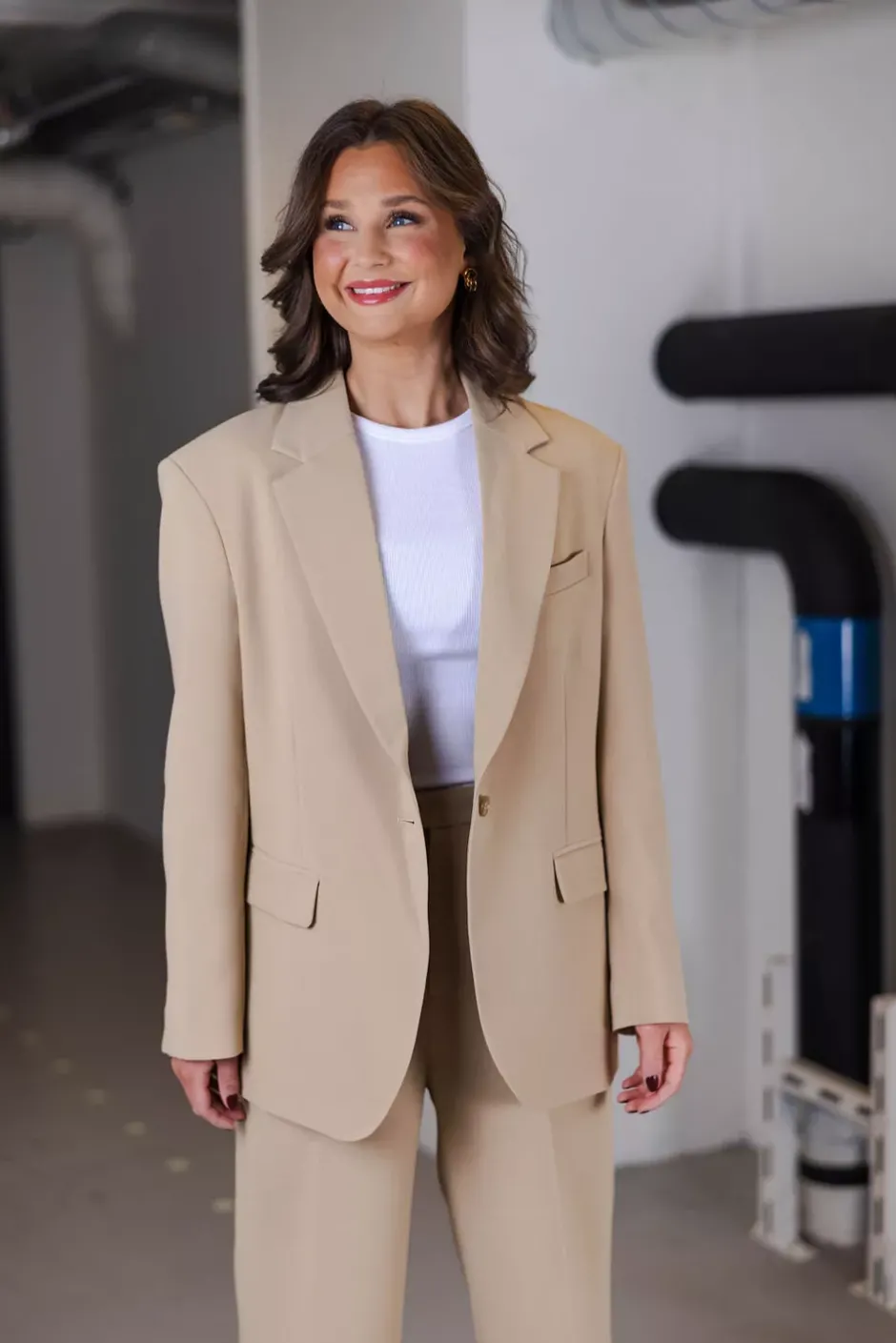 Mia Blazer Camel^HIIL STUDIO Best