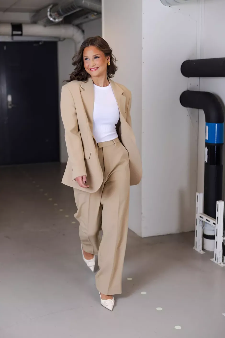 Mia Blazer Camel^HIIL STUDIO Best