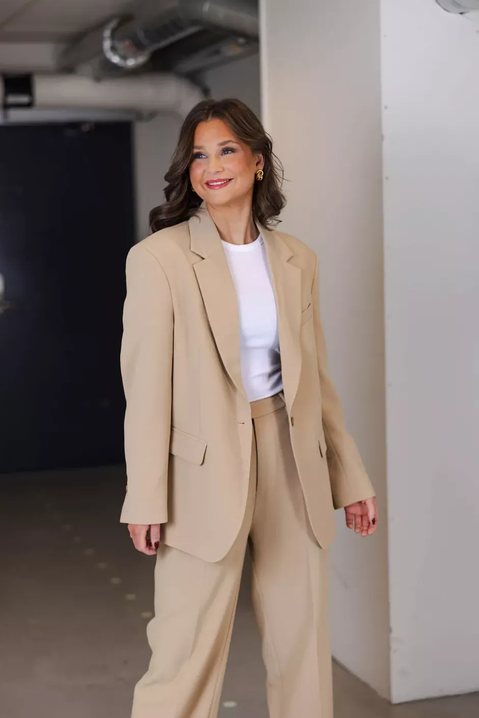 Mia Blazer Camel^HIIL STUDIO Best