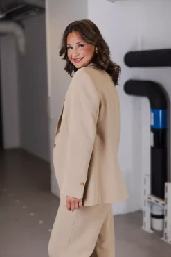 Mia Blazer Camel^HIIL STUDIO Best
